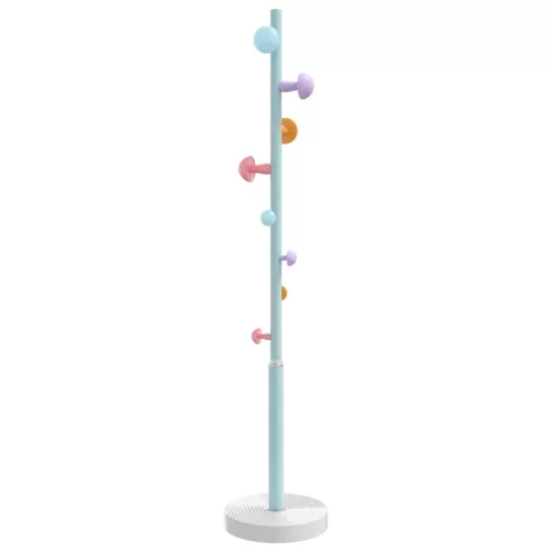  kék porszórt vas ruhafogas 172 cm