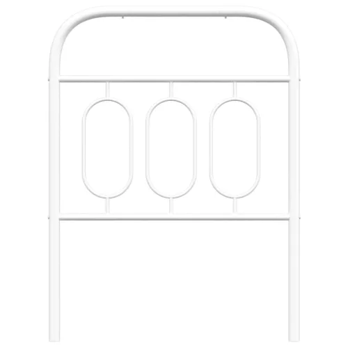  fehér fém fejtámla 75 cm