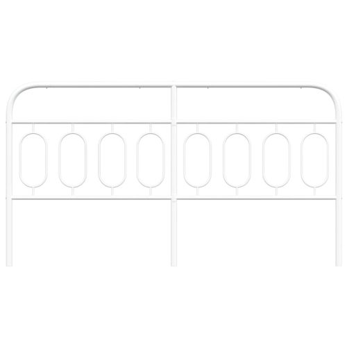  fehér fém fejtámla 160 cm