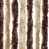  bézs és világosbarna zsenília rovarfüggöny 100 x 200 cm