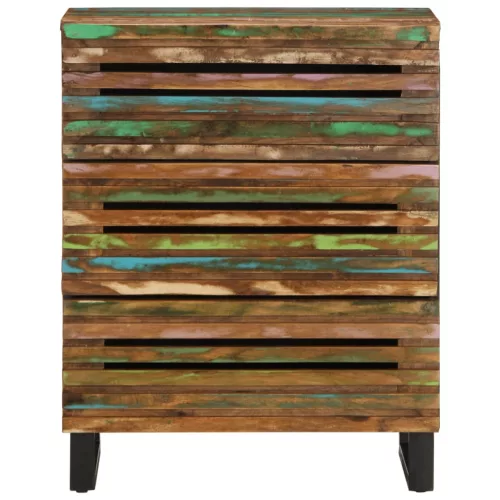  tömör akácfa tálalószekrény 60 x 34 x 75 cm