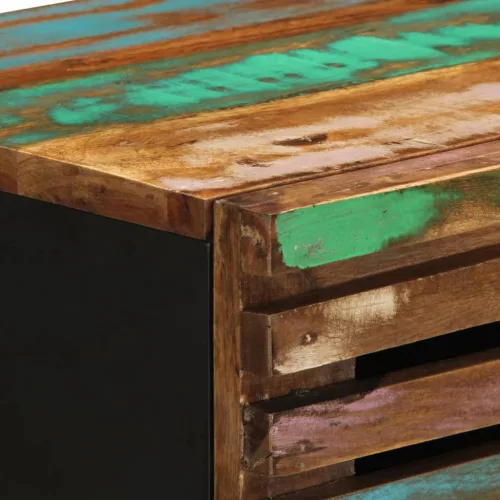  tömör akácfa tálalószekrény 60 x 34 x 75 cm