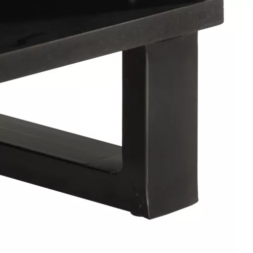  tömör akácfa dohányzóasztal 80 x 51 x 40 cm