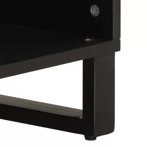  tömör akácfa TV-szekrény 100 x 34 x 46 cm