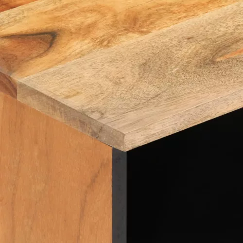  tömör akácfa TV-szekrény 80 x 34 x 46 cm