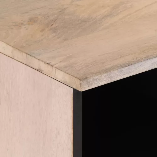  tömör mangófa TV-szekrény 80 x 34 x 46 cm