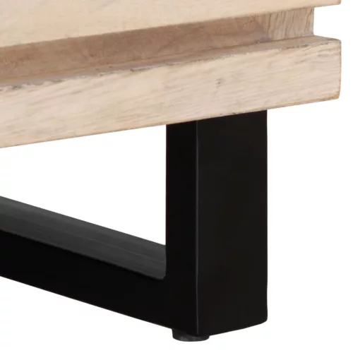  tömör mangófa TV-szekrény 100 x 34 x 46 cm