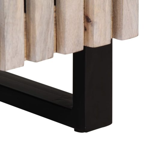  tömör mangófa fürdőszobaszekrény 38 x 34 x 58 cm