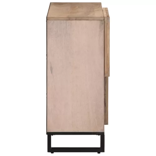  tömör mangófa tálalószekrény 80 x 34 x 75 cm