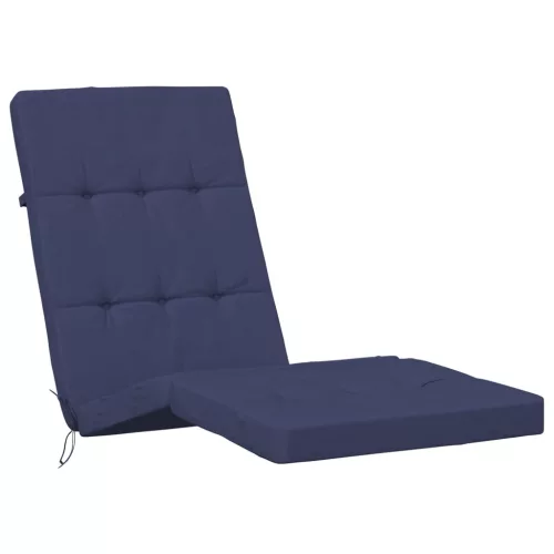  Kültéri párna 2 pcs Sötétkék 180 x 55 x 7 cm Szövet