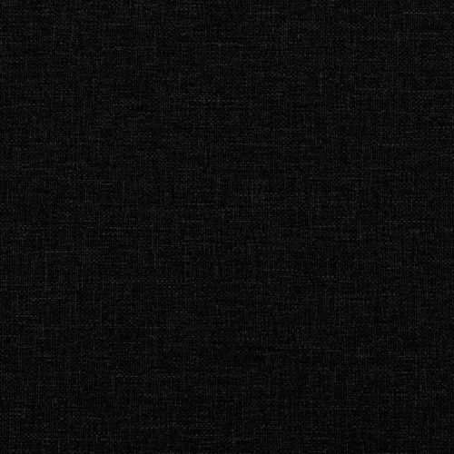  fekete szövet lábzsámoly 77x55x31 cm