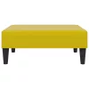  sárga bársony lábzsámoly 77x55x31 cm