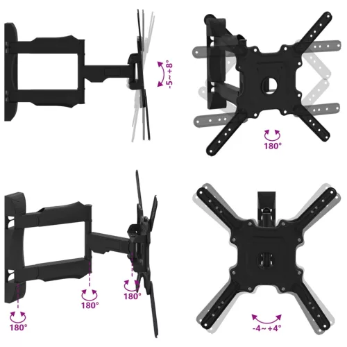  fali TV-állvány 32-55" képernyőhöz max VESA 400 x 400 mm 35 kg"