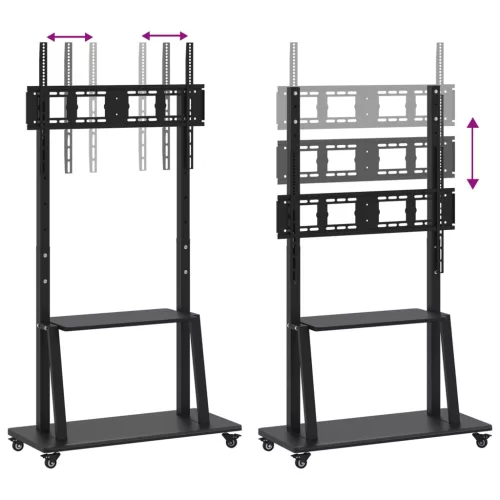  görgős TV-állvány 32-90" képernyőhöz max VESA 800x600 mm 100kg"