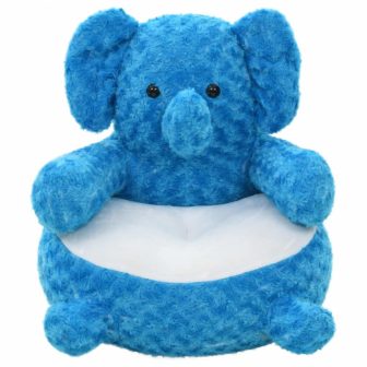 VID kék elefánt plüss fotel/játék