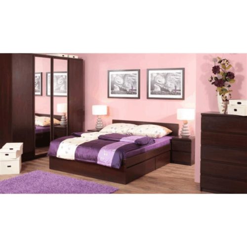 TEKO Dupla Ágy Erdei Fenyő-Lareto 160x200 cm, optikai hibás, B áru 