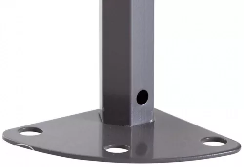 TP 4x4m összecsukható 750N acél vázas pavilon, oldalfal nélkül - krém