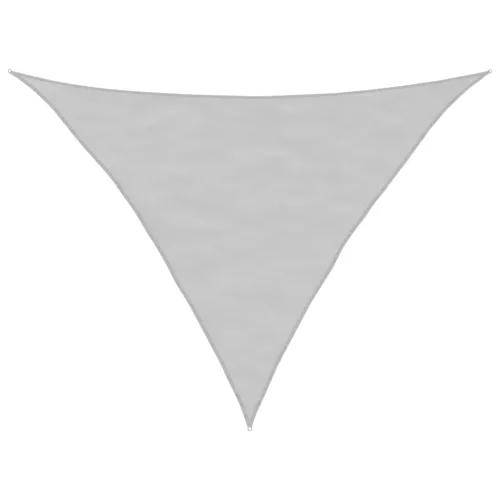  szürke 100% poliészter oxford szövet napvitorla 3,5x3,5x4,9 m