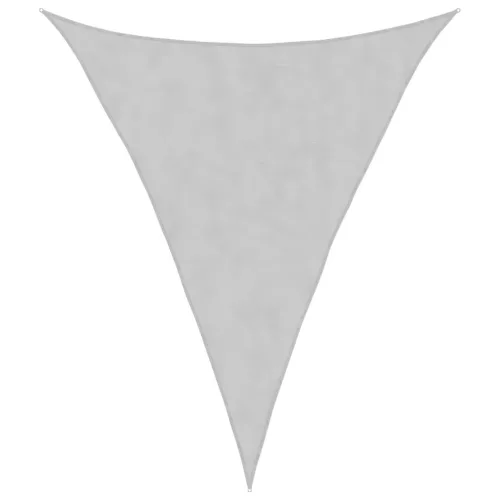  világosszürke 100% poliészter oxford szövet napvitorla 4x5x5 m