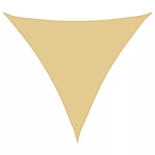  100% poliészter oxford szövet napvitorla 3,6x3,6x3,6 m 