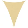  homokszínű 100% oxford szövet napvitorla 4x5x5 m