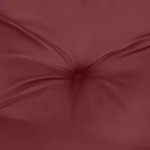  2 db melange bordó szövet magas háttámlájú székpárna 120x50x7cm