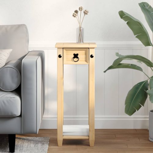  Corona tömör fenyőfa növénytartó állvány 30 x 30 x 73 cm