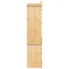  Corona tömör fenyőfa vitrinszekrény 103,5 x 42 x 180 cm