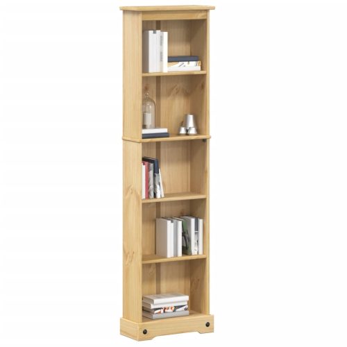  Corona tömör fenyőfa könyvszekrény 46 x 20 x 170 cm