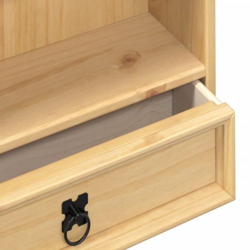  Corona tömör fenyőfa CD-szekrény 52 x 17,5 x 103 cm