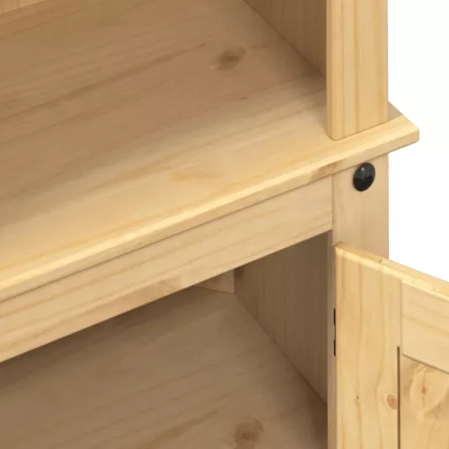  Corona tömör fenyőfa magasszekrény 74 x 38 x 170 cm