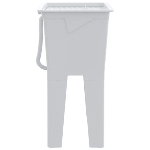  fehér gyanta mosókád 59 x 41 x 75 cm