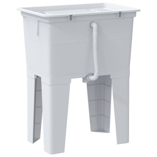  fehér gyanta mosókád 59 x 41 x 75 cm