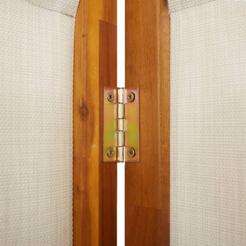  világosszürke 3 paneles térelválasztó 210 x 180 cm