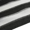  antracitszürke és fehér HDPE belátásgátló háló 1,2x25 m 75 g/m²