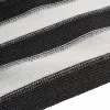 antracitszürke és fehér HDPE belátásgátló háló 1,5x10 m 75 g/m²