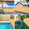  homokszínű HDPE belátásgátló háló 1 x 10 m 195 g/m²