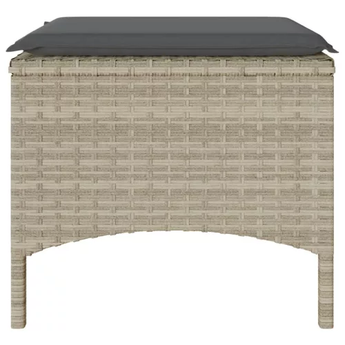  2 személyes szürke polyrattan kerti kanapé asztallal/székkel