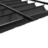  Fali Felszerelésű Pavilon Antracitszürke 3 x 3 m Acél
