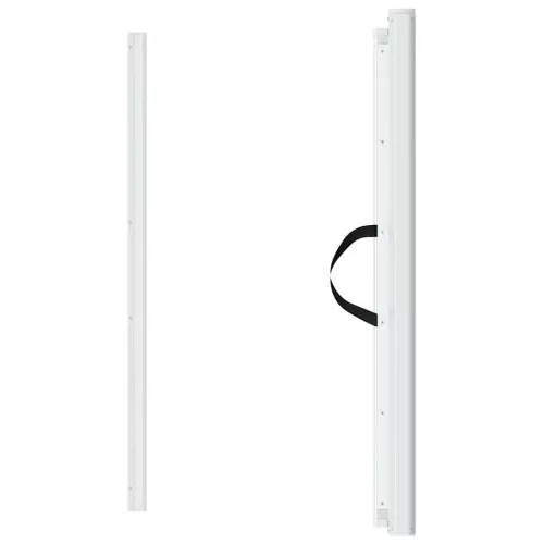  behúzható fehér kisállatkapu 102,5x125 cm