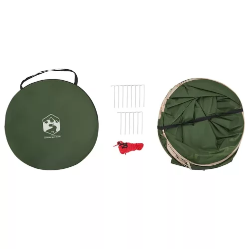  zöld vízálló felugró takarósátor