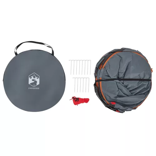  szürke és narancssárga vízálló felugró takarósátor