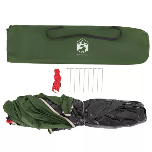  zöld vízálló gyorskioldó takarósátor