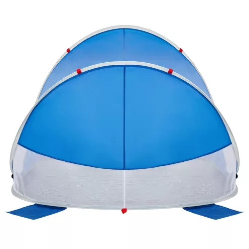  azúrkék vízálló felugró strandsátor