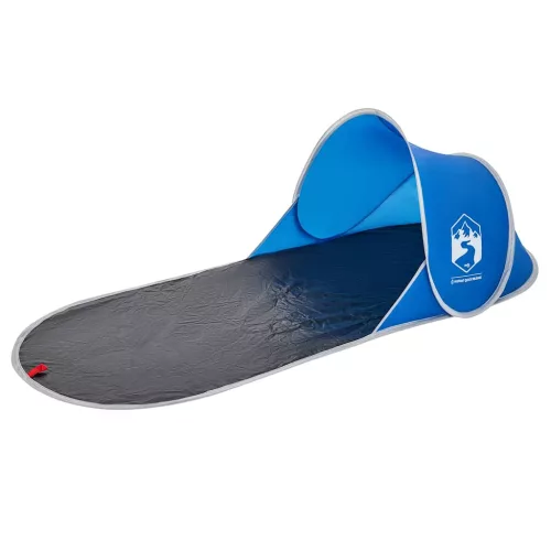  azúrkék vízálló felugró strandsátor