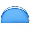  2 személyes azúrkék vízálló felugró strandsátor