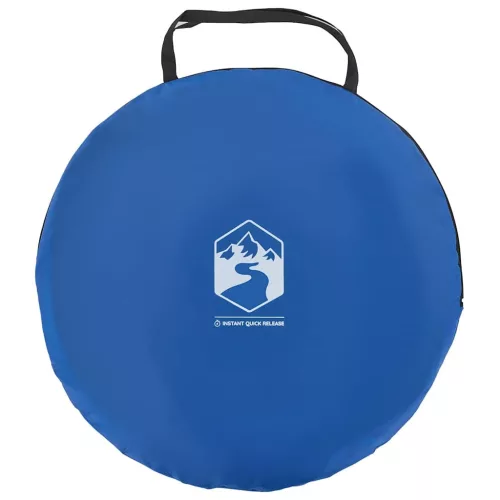  2 személyes azúrkék vízálló felugró strandsátor