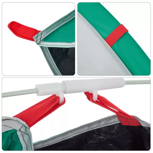  2 személyes tengerzöld vízálló felugró strandsátor