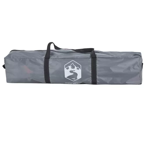 2 személyes szürke és narancs felugró kempingsátor