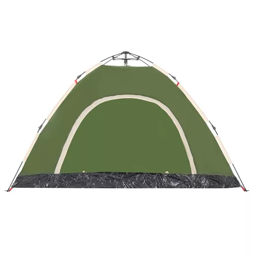  4 személyes zöld felugró kempingsátor